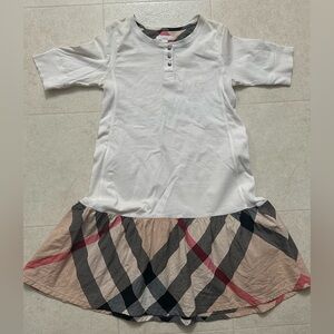 Burberry Plaid girls dress 12y